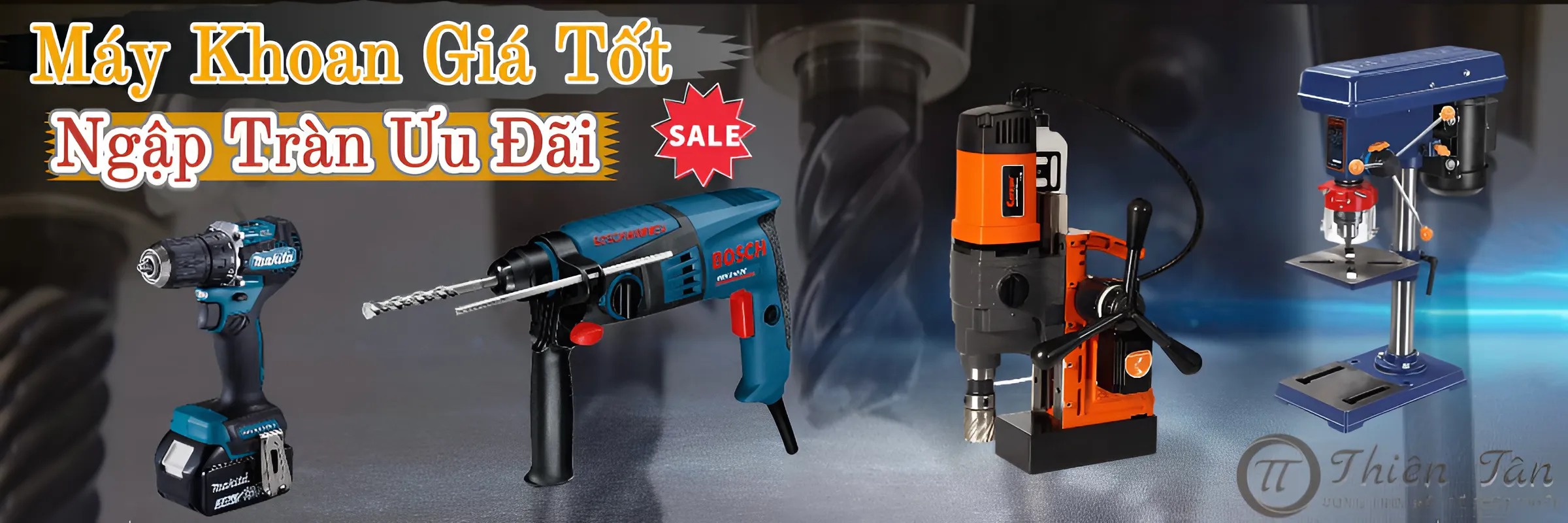 MÁY KHOAN CHUYÊN DỤNG – ĐẦY ĐỦ DÒNG, CHÍNH HÃNG 100%