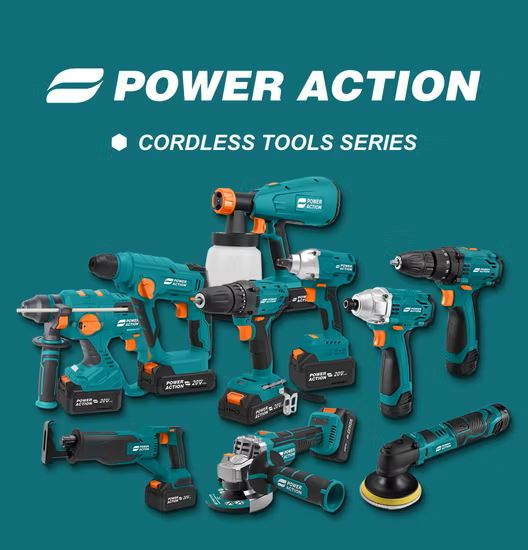Máy khoan dùng pin Power Action – linh hoạt và mạnh mẽ