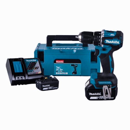 Máy Khoan Và Vặn Vít Makita DDF487RFJ Dùng Pin (18V)