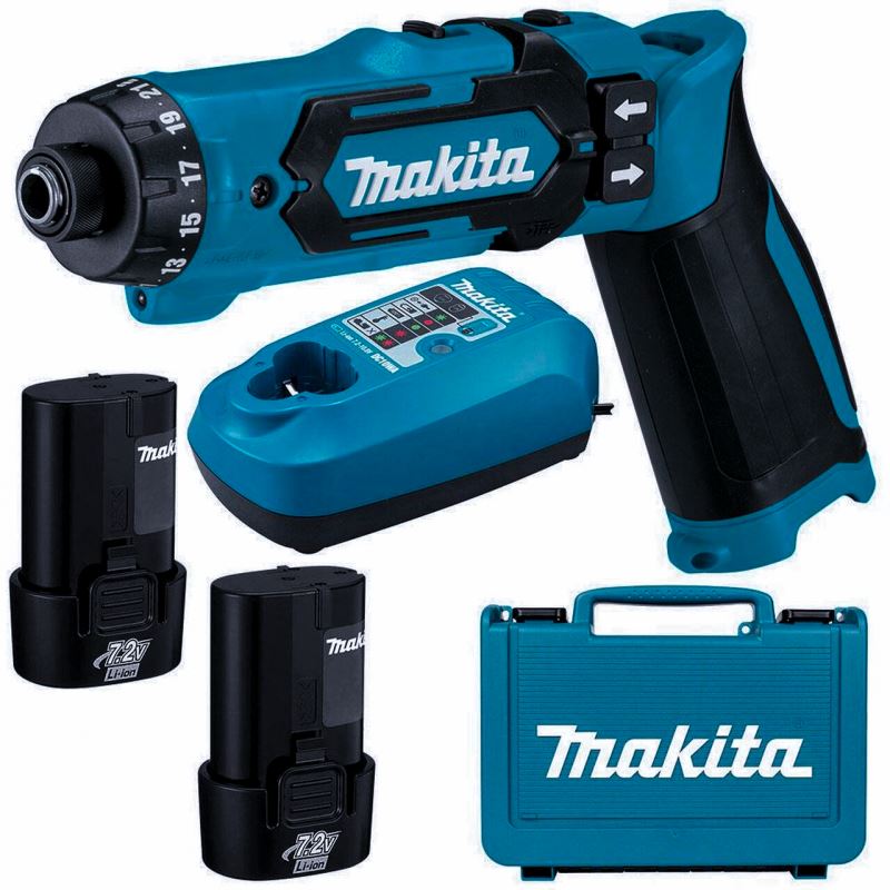 Máy khoan và vặn vít Makita DF012DZ dùng pin (7.2V)