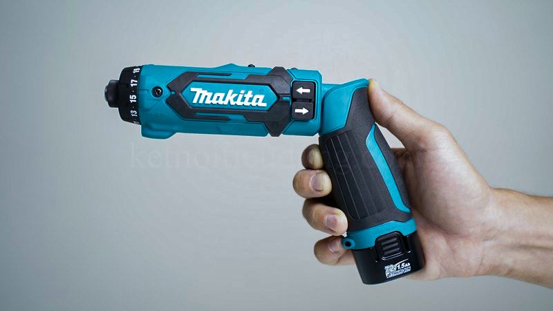 Máy khoan và vặn vít Makita DF012DZ dùng pin (7.2V)