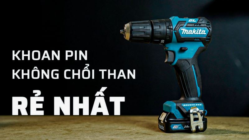 Máy khoan vặn vít Makita DF332DZ dùng pin 12V (solo)
