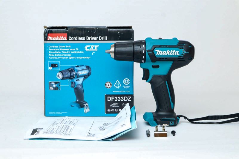 Máy khoan và vặn vít Makita DF333DZ dùng pin ( solo )