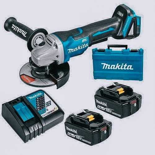 Máy mài góc Makita DGA414RTE dùng pin (18V)