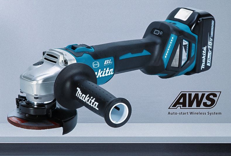 Máy mài góc Makita DGA418RTE dùng pin (18V)