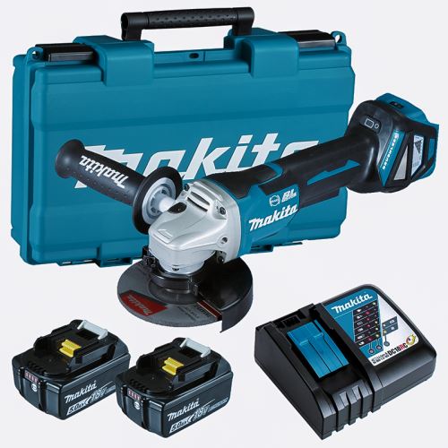 Máy mài góc Makita DGA418RTE dùng pin (18V)