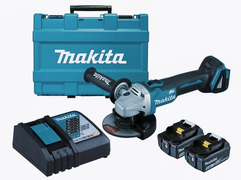 Máy mài góc Makita DGA506RTE dùng pin (18V)