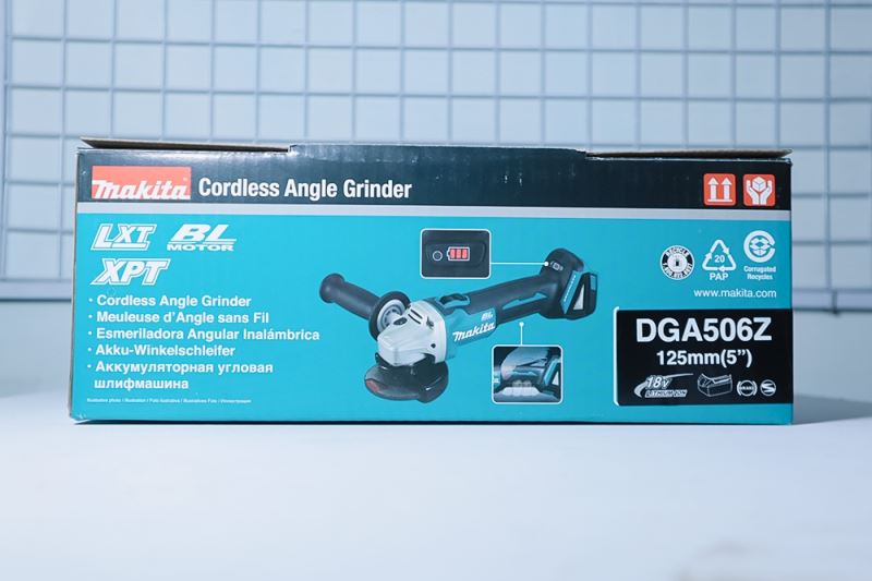 Máy mài góc Makita DGA506Z dùng pin (18V solo)