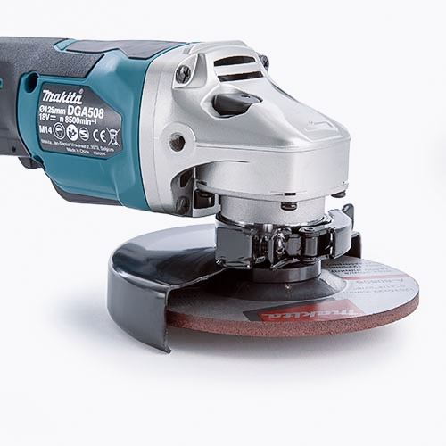 Máy mài góc Makita DGA508RTE dùng pin (18V) (công tắc bóp/BL)
