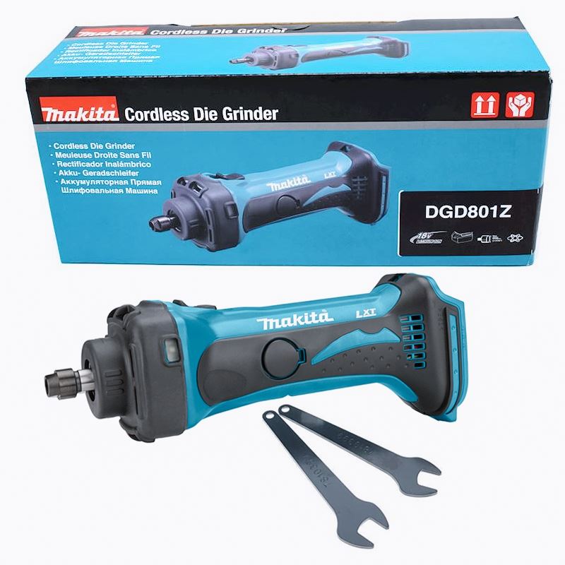 Máy mài khuôn Makita DGD801Z (8mm) dùng pin (18V)