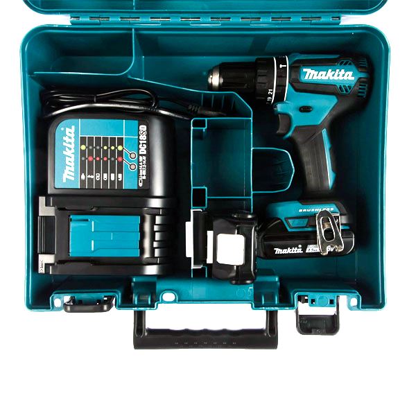 Máy khoan động lực Makita DHP485SFE dùng Pin