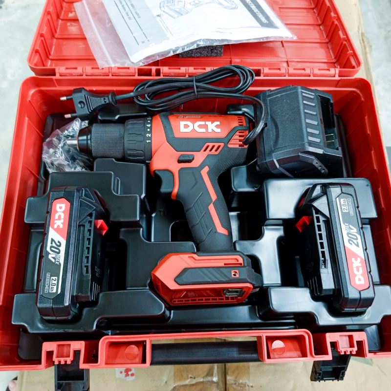 Máy khoan vặn vít DCK KDJZ04-13 dùng pin 20V (TYPE AM)