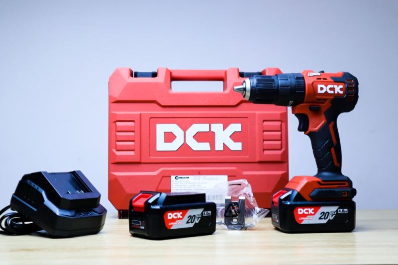 Máy khoan động lực DCK KDJZ2050i (TYPE EM) dùng pin 20V