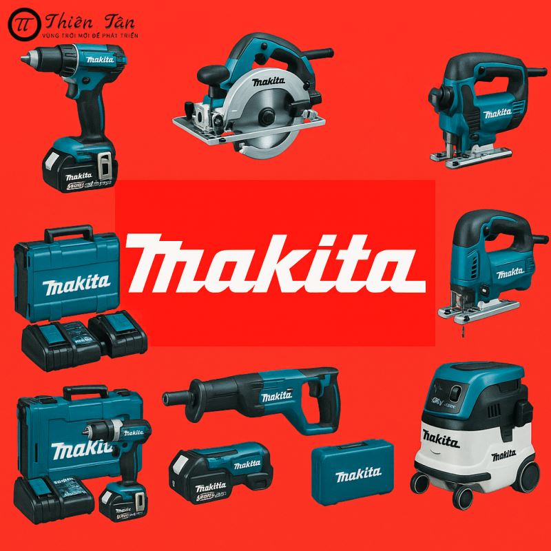 Makita – Thiết bị dùng pin đỉnh cao cho mọi công trình