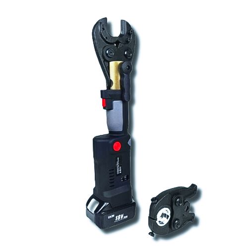 Máy ép cos kiêm cắt cáp thủy lực Changyou LS-300/30C dùng pin