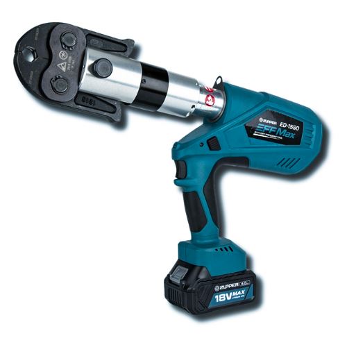 Máy ép cos ống thủy lực Zupper ED-1550 dùng pin