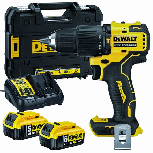 Máy khoan động lực DeWalt DCD709D2 dùng pin 20V (2 Pin 2.0 Ah)