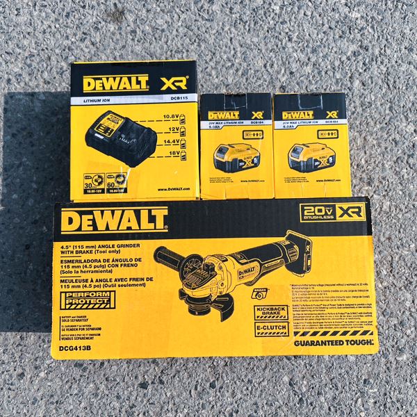 Máy mài Dewalt DCG413P2 cầm tay 18V/BL