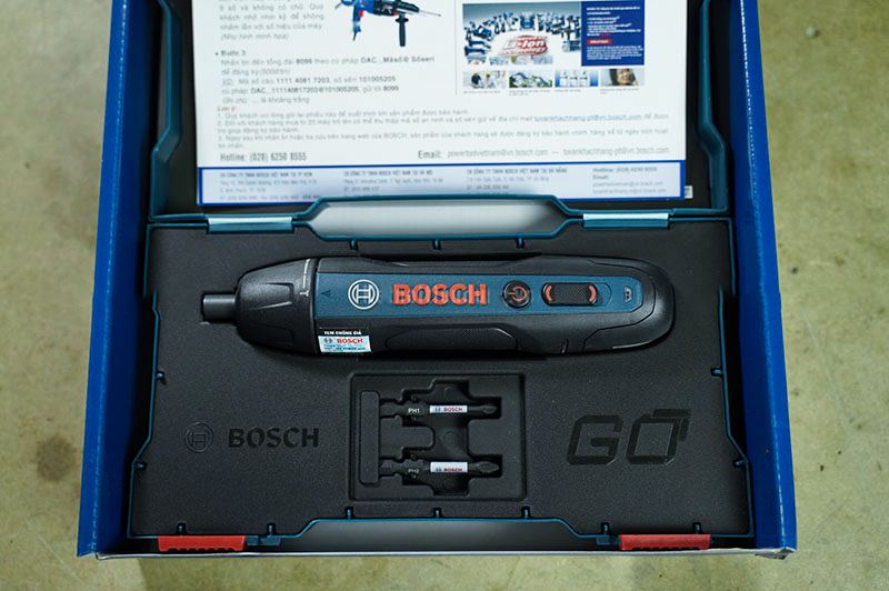 Máy vặn vít dùng pin Bosch Go-Gen 2