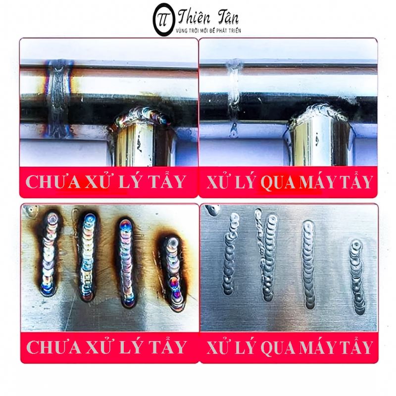 Máy tẩy rửa mối hàn inox MK-1S điện hóa