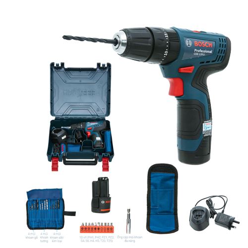 Máy khoan động lực Bosch GSB 120-LI GEN II dùng pin 12V