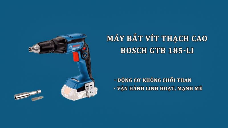 Máy bắt vít thạch cao Bosch GTB 185-LI (solo)
