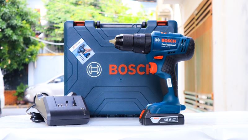 Máy Khoan Động Lực Bosch GSB 183-LI Dùng Pin 18V