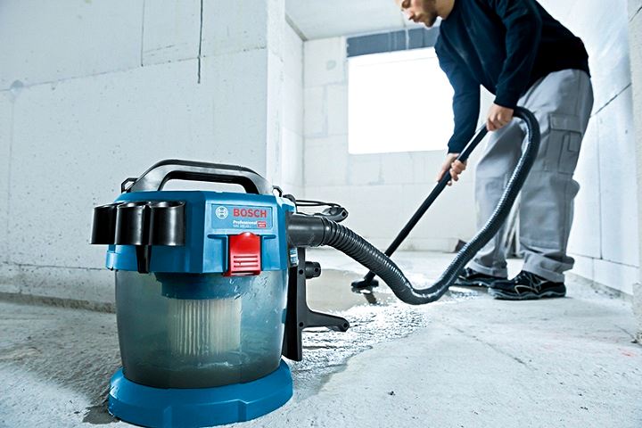 Máy hút bụi Bosch GAS 18V-10 L Premium dùng pin (SOLO)