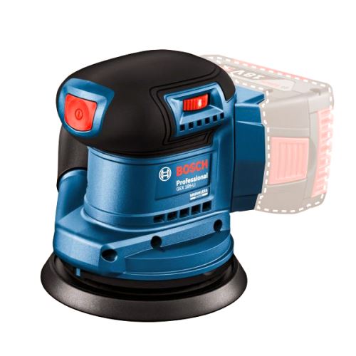 Máy chà nhám tròn dùng pin 18V Bosch GEX 185-LI (solo)