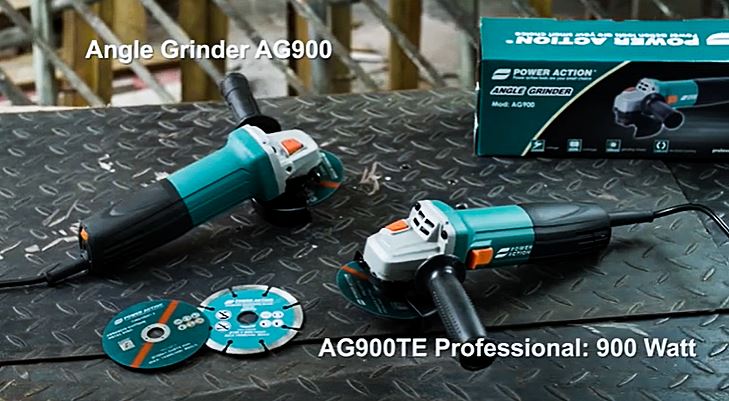 Máy mài điện cầm tay Power Action AG-900TE