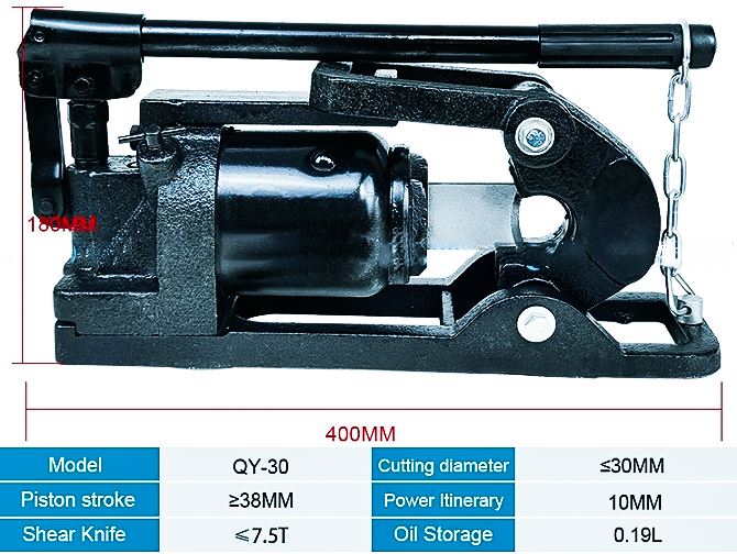 QY-30 Dụng cụ cắt cáp thép thủy lực