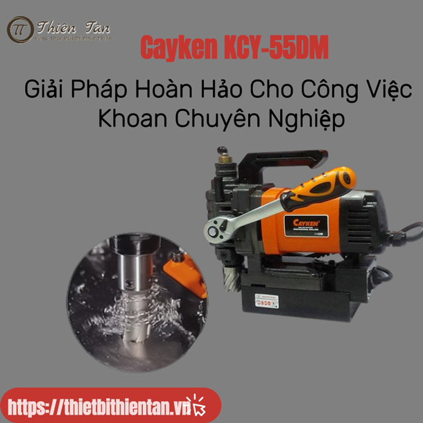 Máy khoan từ Cayken KCY-55DM