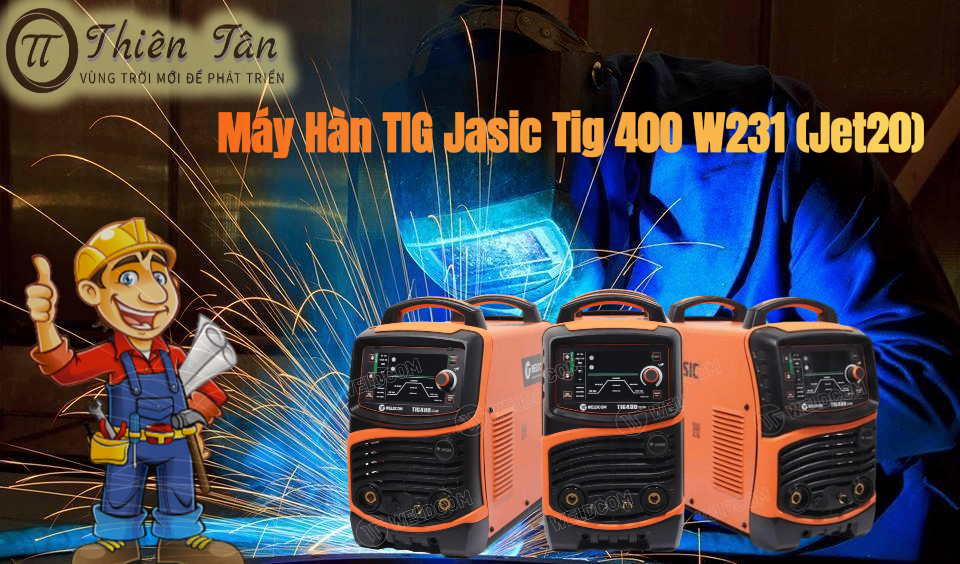 Đánh giá chi tiết về Máy Hàn TIG Jasic TIG 400 W231 (Jet20)