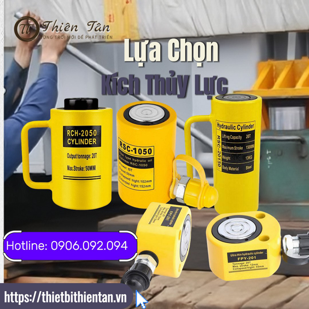 Top Những Dòng Kích Thủy Lực Tốt Nhất Hiện Nay